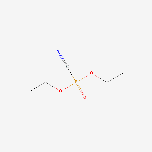 Diethyl cyanophosphonate (CAS: 2942-58-7) - Chemical Structure and Molecular Formula 