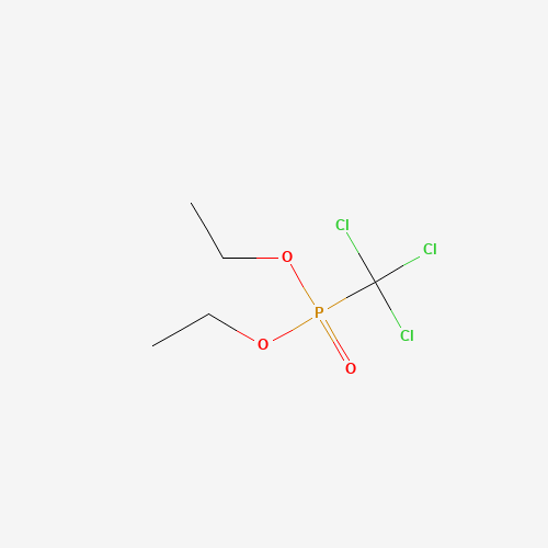DIETHYL TRICHLOROMETHYLPHOSPHONATE (CAS: 866-23-9) - Chemical Structure and Molecular Formula 