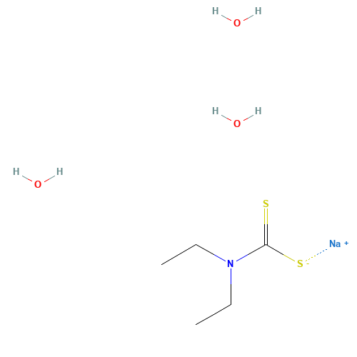 Sodium diethyldithiocarbamate trihydrate (CAS: 20624-25-3) - Related Chemical Product