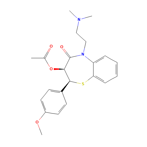 Diltiazem (CAS: 42399-41-7) - Related Chemical Product