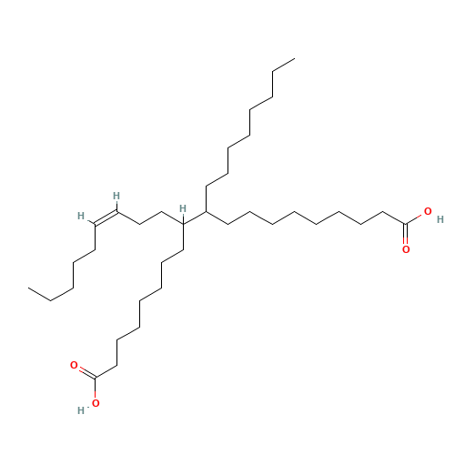 C36 Dimer acid (CAS: 61788-89-4) - Chemical Structure and Molecular Formula 