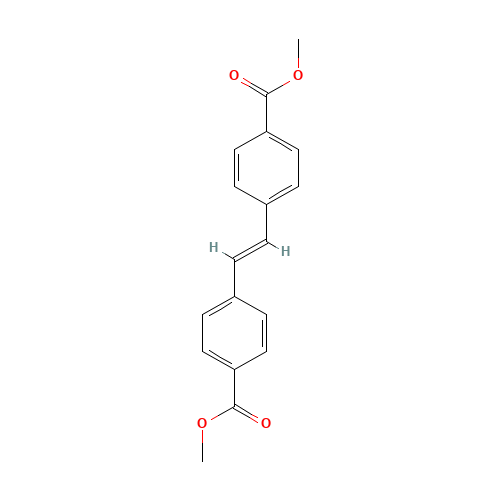 Dimethyl stilbene-4,4'-dicarboxylate (CAS: 10374-80-8) - Related Chemical Product