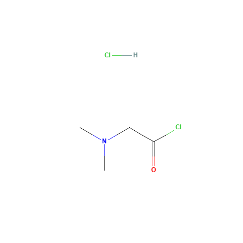 DIMETHYLAMINOACETYL CHLORIDE HYDROCHLORIDE (CAS: 60853-81-8) - Related Chemical Product