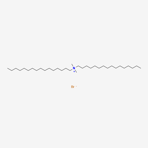 Dihexadecyldimethylammonium bromide (CAS: 70755-47-4) - Chemical Structure and Molecular Formula 