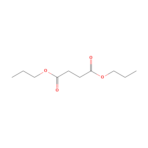 Dipropyl succinate (CAS: 925-15-5) - Chemical Structure and Molecular Formula 