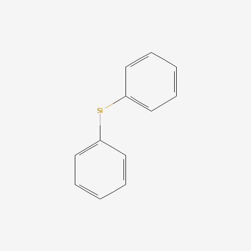 Diphenylsilane (CAS: 775-12-2) - Chemical Structure and Molecular Formula 