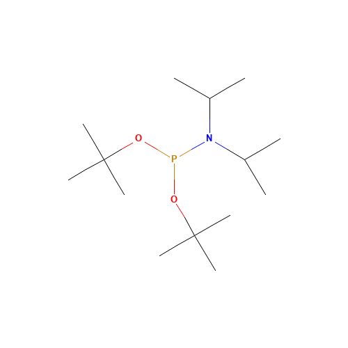 Di-tert-butyl N,N-diisopropylphosphoramidite (CAS: 137348-86-8) - Related Chemical Product