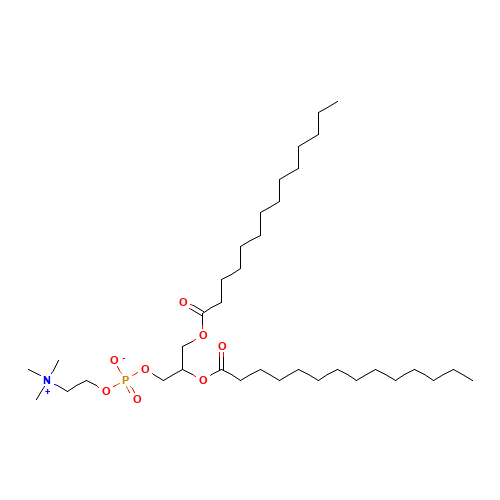 1,2-DIMYRISTOYL-RAC-GLYCERO-3-PHOSPHOCHOLINE (CAS: 18656-38-7) - Related Chemical Product