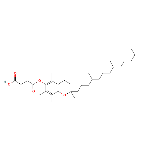 DL-ALPHA-TOCOPHEROL HYDROGEN SUCCINATE (CAS: 17407-37-3) - Related Chemical Product