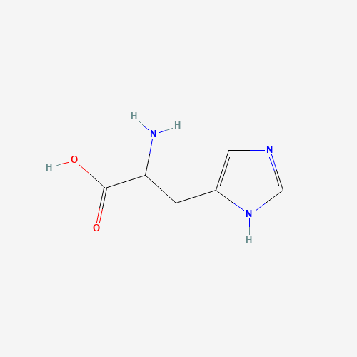 DL-Histidine (CAS: 4998-57-6) - Chemical Structure and Molecular Formula 