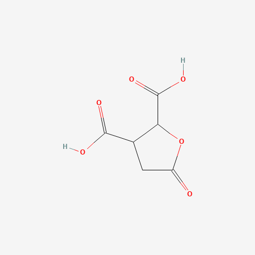 DL-ISOCITRIC ACID LACTONE (CAS: 4702-32-3) - Chemical Structure and Molecular Formula 