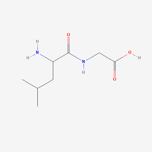 DL-LEUCYL-GLYCINE chemical structure DL-LEUCYL-GLYCINE (CAS: 615-82-7) - Chemical Structure and Molecular Formula