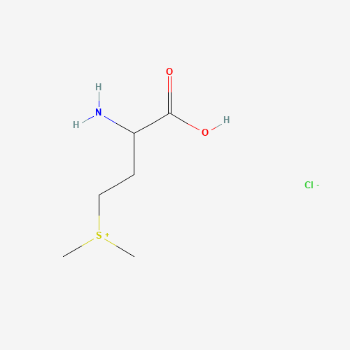 DL-METHIONINE METHYLSULFONIUM CHLORIDE chemical structure DL-METHIONINE METHYLSULFONIUM CHLORIDE (CAS: 3493-12-7) - Chemical Structure and Molecular Formula