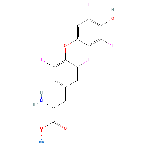 DL-THYROXINE SODIUM SALT (CAS: 1491-91-4) - Related Chemical Product