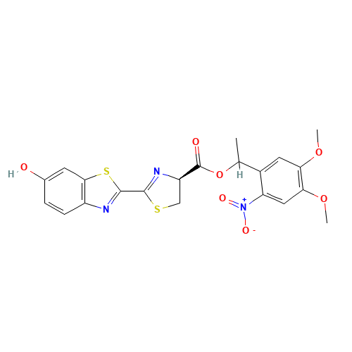 D-LUCIFERIN 1-(4,5-DIMETHOXY-2-NITROPHENYL)ETHYL ESTER (CAS: 223920-67-0) - Related Chemical Product