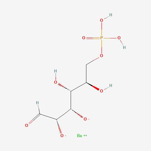 d-Mannose,6-(dihydrogen phosphate),barium salt (1:1) (CAS: 94030-87-2) - Chemical Structure and Molecular Formula 