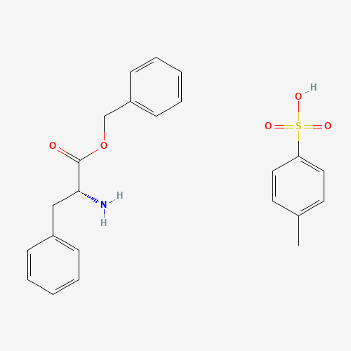 H-D-PHE-OBZL P-TOSYLATE (CAS: 28607-46-7) - Chemical Structure and Molecular Formula 