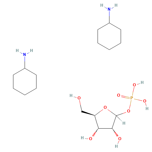 D-RIBOSE 1-PHOSPHATE,BISCYCLOHEXYLAMMONIUM SALT (CAS: 58459-37-3) - Related Chemical Product