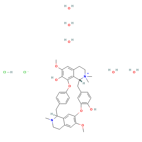 (+)-TUBOCURARINE CHLORIDE PENTAHYDRATE (CAS: 6989-98-6) - Related Chemical Product