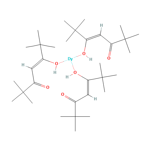 TRIS(2,2,6,6-TETRAMETHYL-3,5-HEPTANEDIONATO)DYSPROSIUM(III) (CAS: 15522-69-7) - Related Chemical Product