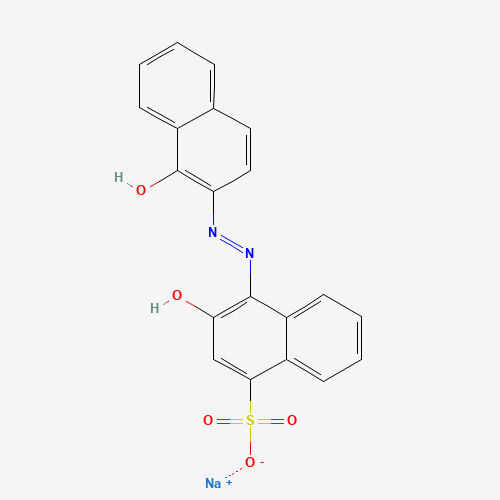Mordant Black 3 (CAS: 3564-14-5) - Chemical Structure and Molecular Formula 