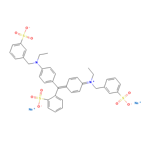 Erioglaucine disodium salt (CAS: 3844-45-9) - Related Chemical Product