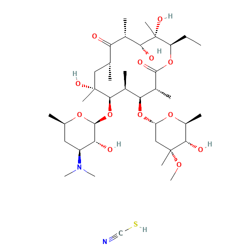 Erythromycin thiocyanate (CAS: 7704-67-8) - Related Chemical Product