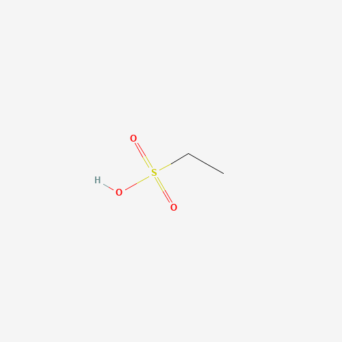 Ethanesulfonic acid (CAS: 594-45-6) - Chemical Structure and Molecular Formula 