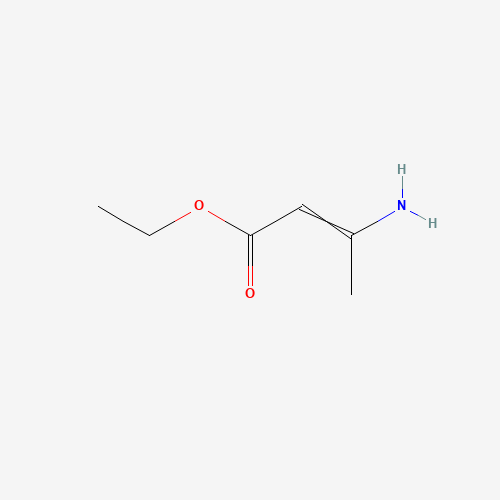 3-Amino-2-butenoic acid ethyl ester (CAS: 7318-00-5) - Chemical Structure and Molecular Formula 