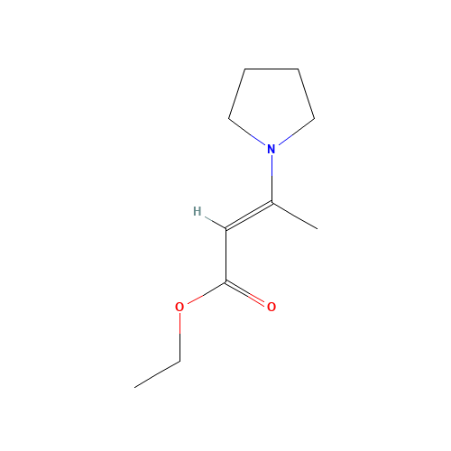 ETHYL (E)-3-(1-PYRROLIDINO)CROTONATE (CAS: 54716-02-8) - Related Chemical Product