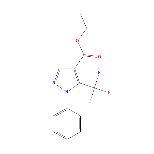 ETHYL 2-PHENYL-3-(TRIFLUOROMETHYL)PYRAZOLE-4-CARBOXYLATE (CAS: 112055-34-2) - Related Chemical Product