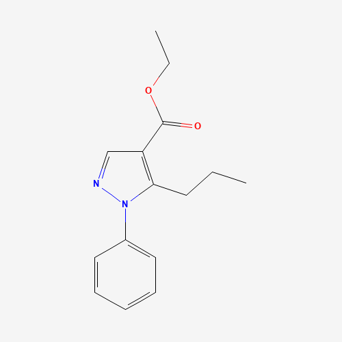 ETHYL 1-PHENYL-5-PROPYL-1H-PYRAZOLE-4-CARBOXYLATE (CAS: 116344-12-8) - Related Chemical Product