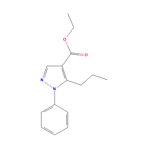 ETHYL 1-PHENYL-5-PROPYL-1H-PYRAZOLE-4-CARBOXYLATE (CAS: 116344-12-8) - Related Chemical Product
