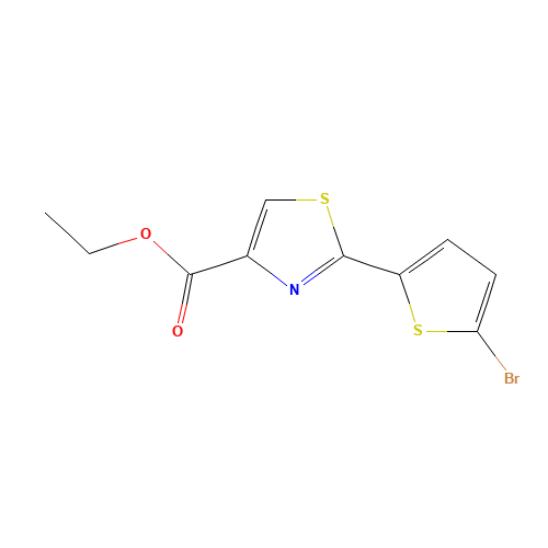ETHYL 2-(5-BROMO-2-THIENYL)-1,3-THIAZOLE-4-CARBOXYLATE (CAS: 423768-45-0) - Related Chemical Product