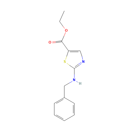 ETHYL 2-(BENZYLAMINO)-1,3-THIAZOLE-5-CARBOXYLATE (CAS: 342394-00-7) - Related Chemical Product