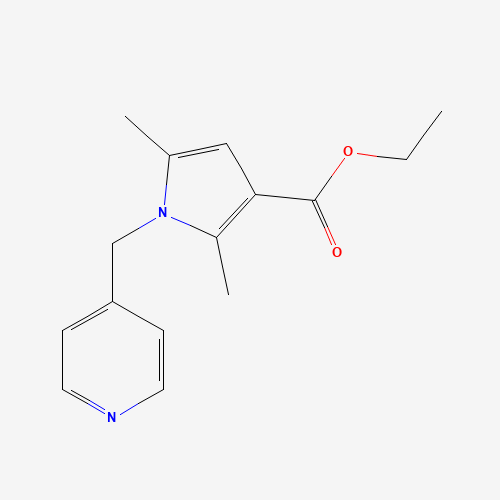 ETHYL 2,5-DIMETHYL-1-(4-PYRIDYLMETHYL)-1H-PYRROLE-3-CARBOXYLATE (CAS: 175276-53-6) - Related Chemical Product