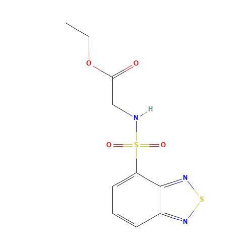 ETHYL 2-[(2,1,3-BENZOTHIADIAZOL-4-YLSULFONYL)AMINO]ACETATE (CAS: 175203-25-5) - Related Chemical Product