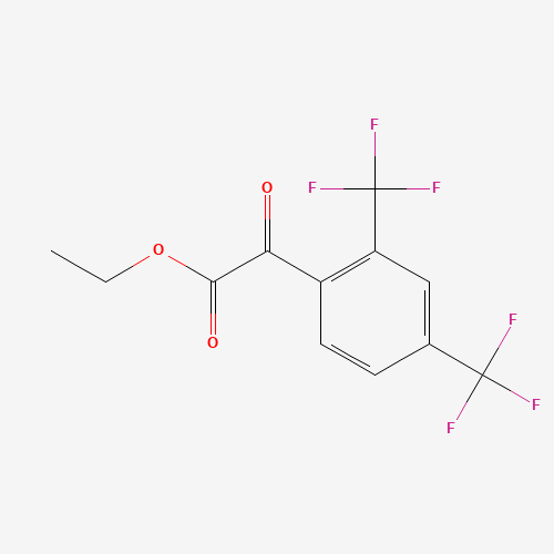 ETHYL 2-[2,4-BIS(TRIFLUOROMETHYL)PHENYL]-2-OXOACETATE (CAS: 306936-81-2) - Related Chemical Product