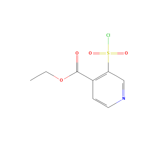 ETHYL 3-(CHLOROSULFONYL)ISONICOTINATE (CAS: 306936-12-9) - Related Chemical Product