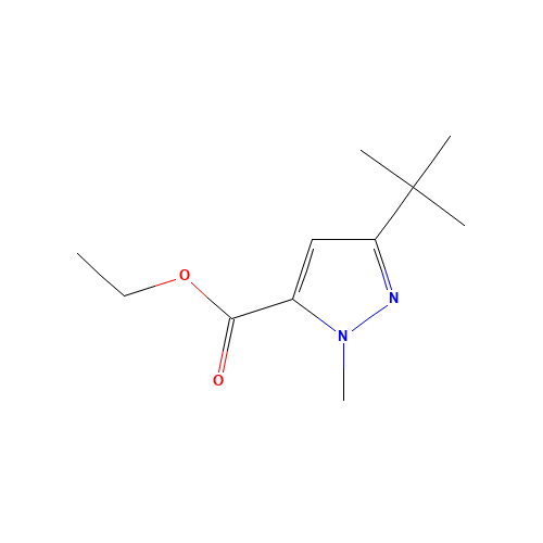 ETHYL 3-(TERT-BUTYL)-1-METHYL-1H-PYRAZOLE-5-CARBOXYLATE (CAS: 133261-10-6) - Related Chemical Product