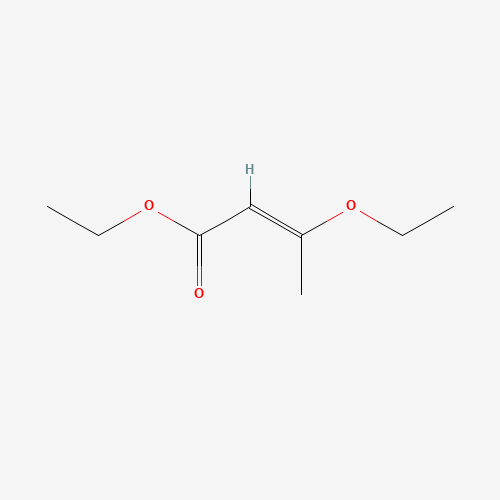 ETHYL 3-ETHOXYBUT-2-ENOATE (CAS: 998-91-4) - Chemical Structure and Molecular Formula 