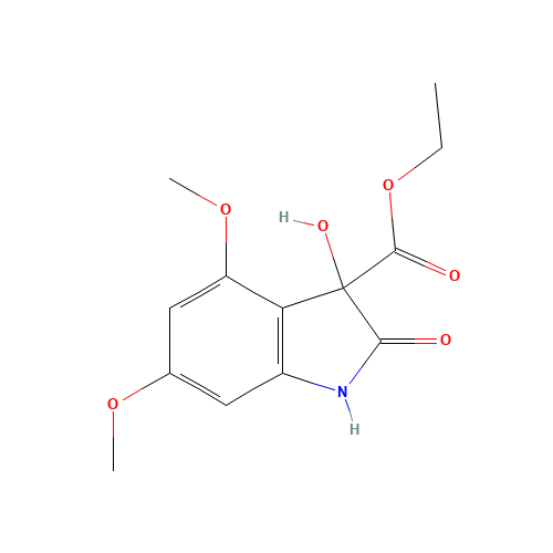 ETHYL 3-HYDROXY-4,6-DIMETHOXY-2-OXOINDOLINE-3-CARBOXYLATE (CAS: 23659-85-0) - Related Chemical Product