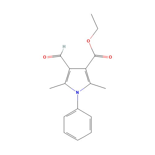 ETHYL 4-FORMYL-2,5-DIMETHYL-1-PHENYL-1H-PYRROLE-3-CARBOXYLATE (CAS: 175276-52-5) - Related Chemical Product