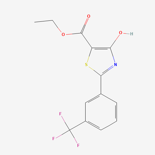 ETHYL 4-HYDROXY-2-[3-(TRIFLUOROMETHYL)PHENYL]-1,3-THIAZOLE-5-CARBOXYLATE (CAS: 240800-53-7) - Related Chemical Product