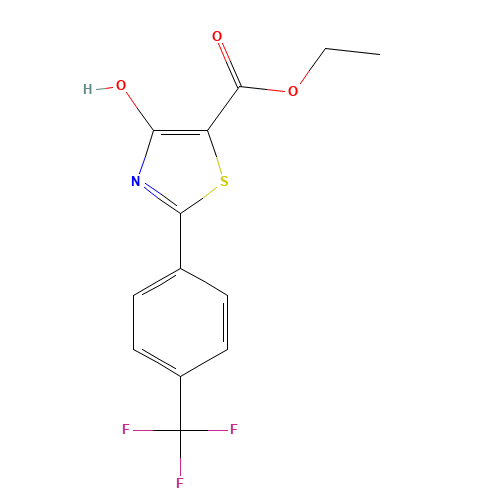 ETHYL 4-HYDROXY-2-[4-(TRIFLUOROMETHYL)PHENYL]-1,3-THIAZOLE-5-CARBOXYLATE (CAS: 227199-08-8) - Related Chemical Product