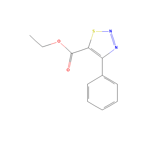 ETHYL 4-PHENYL-1,2,3-THIADIAZOLE-5-CARBOXYLATE (CAS: 58756-26-6) - Related Chemical Product