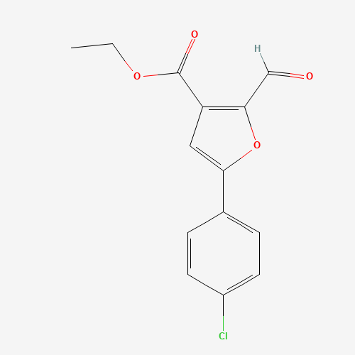 ETHYL 5-(4-CHLOROPHENYL)-2-FORMYL-3-FUROATE (CAS: 175276-64-9) - Related Chemical Product