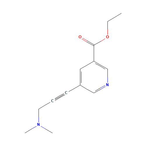 ETHYL 5-[3-(DIMETHYLAMINO)PROP-1-YNYL]NICOTINATE (CAS: 175203-71-1) - Related Chemical Product