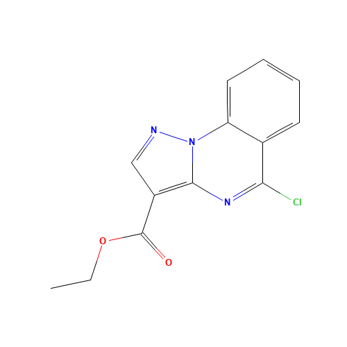 ETHYL 5-CHLOROPYRAZOLO[1,5-A]QUINAZOLINE-3-CARBOXYLATE (CAS: 174842-56-9) - Related Chemical Product