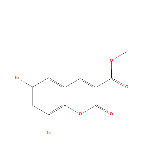 ETHYL 6,8-DIBROMO-2-OXO-2H-CHROMENE-3-CARBOXYLATE (CAS: 2199-89-5) - Related Chemical Product